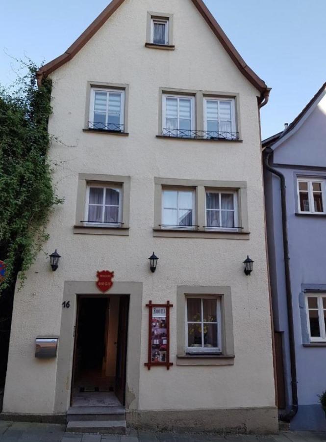 Pension Birgit Rothenburg ob der Tauber Bagian luar foto