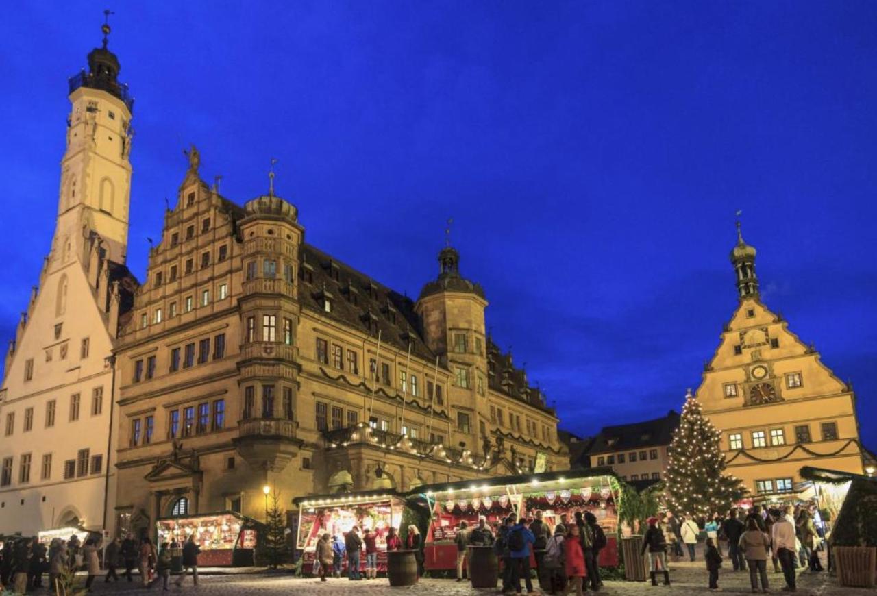 Pension Birgit Rothenburg ob der Tauber Bagian luar foto